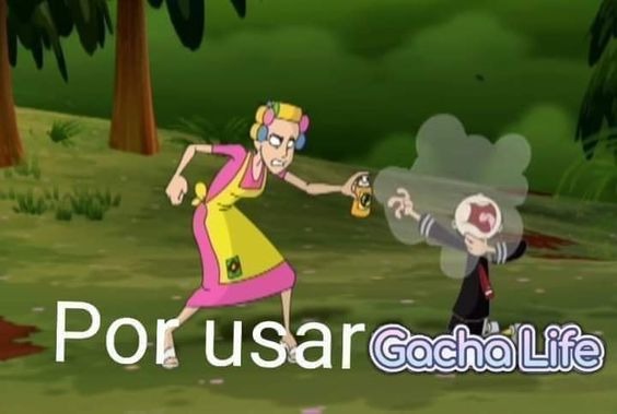 literalmente yo al ver los gachaputos - meme
