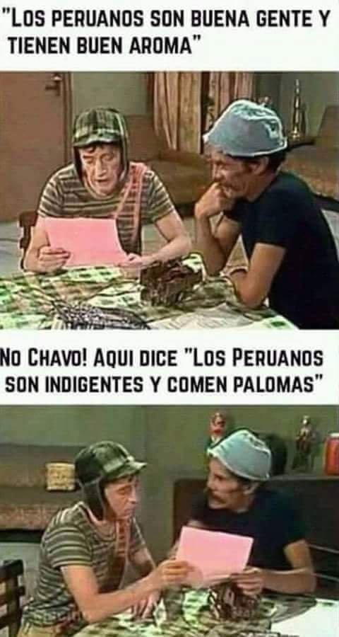 Perufobia #1 - meme