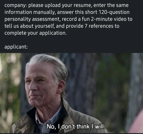 No, thank you - meme
