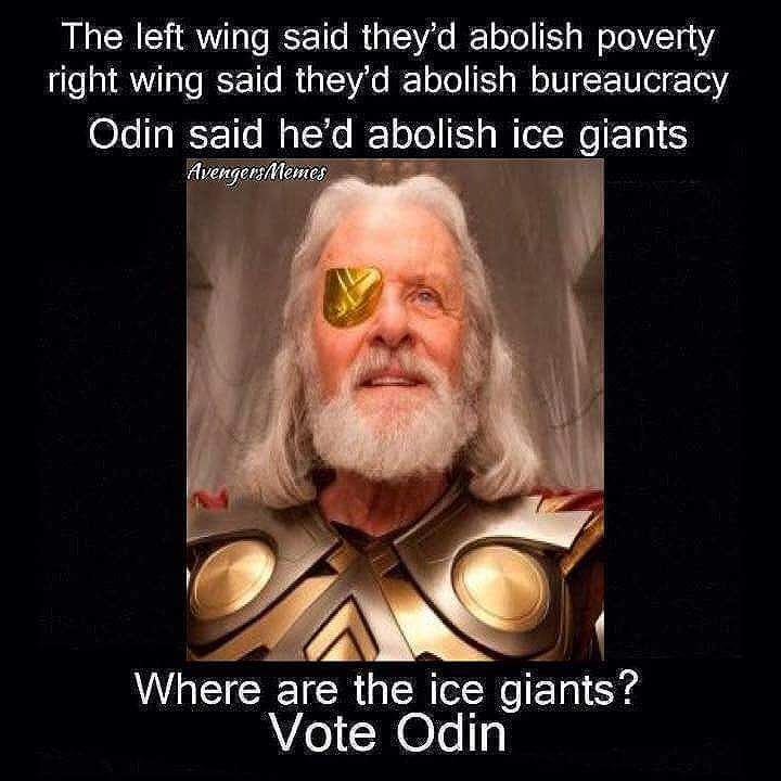 vote odin odin ice giants meme