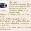 Why would you make pancakes while driving?