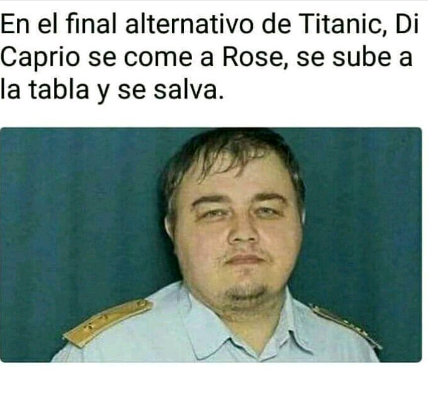 Meme titanic