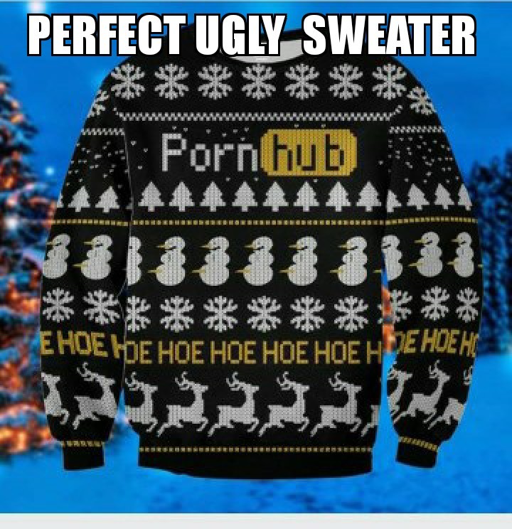 Perfect ugly sweater - meme