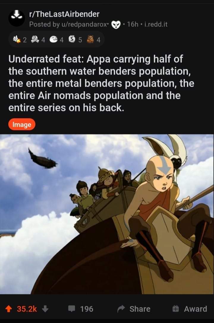 Avatar is Legendary - meme