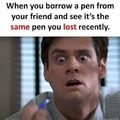 My lost pen