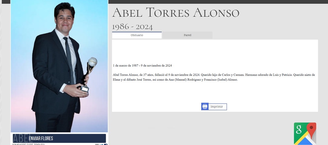 miren lo que encontraron en un obituario de españa - meme