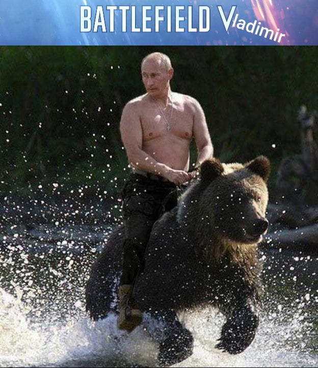 Ficou Putin. - meme