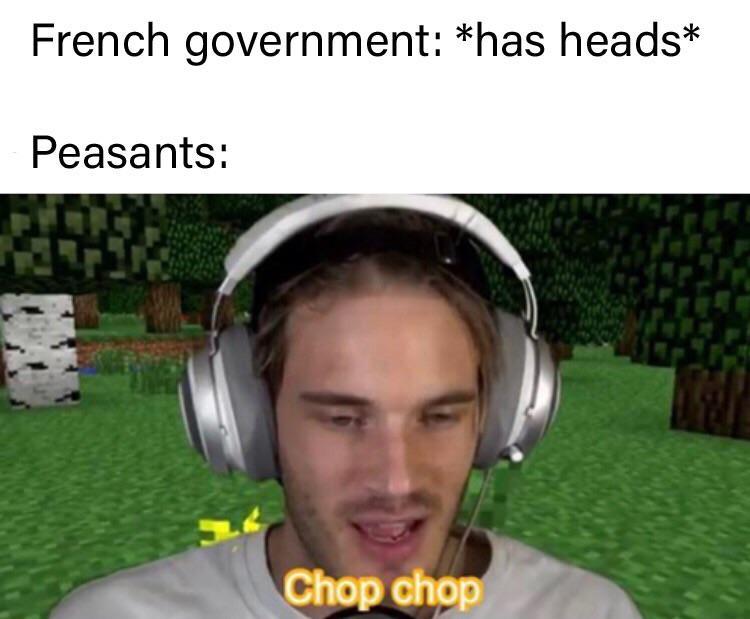 Chop chop - meme