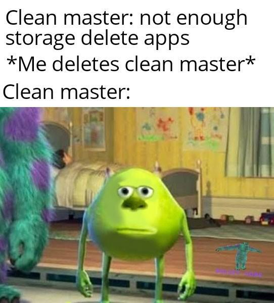 clean master my ass - meme