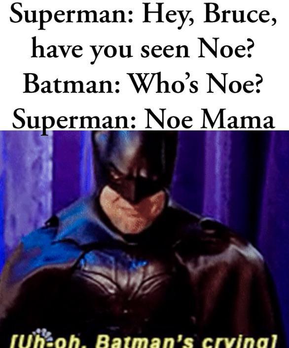 Hey Bruce, have you seen Noe? - meme