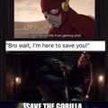 save the gorilla