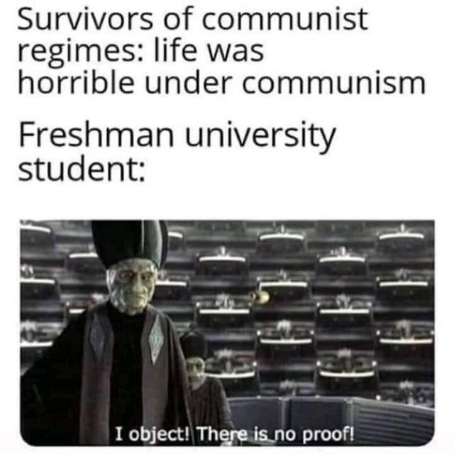 communism is bad - meme