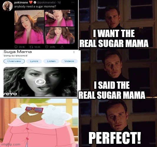 Sugar mama - meme
