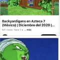 Contexto: La imagen de arriba es un video de esos “totally real and rare” de emisiones falsas. Bueno, resulta que a partir de la semana pasada Azteca 7 empezó a emitir a los Backyardigans.