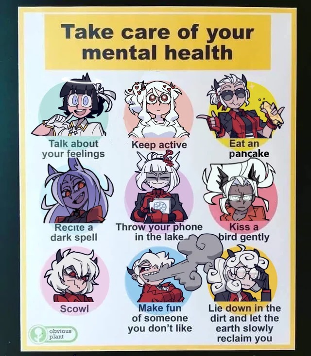 be sure to take care of yourself - meme