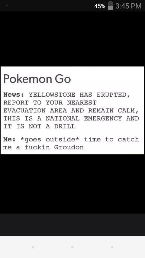 Pokémon go - meme