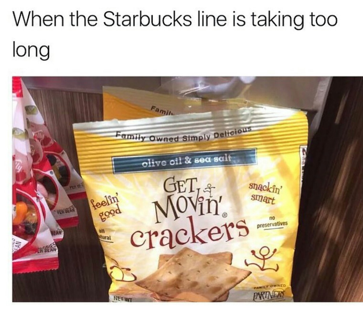 Those darn female crackers - meme.