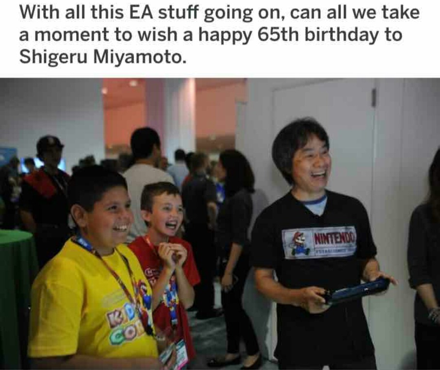 The best Miyamoto memes :) Memedroid