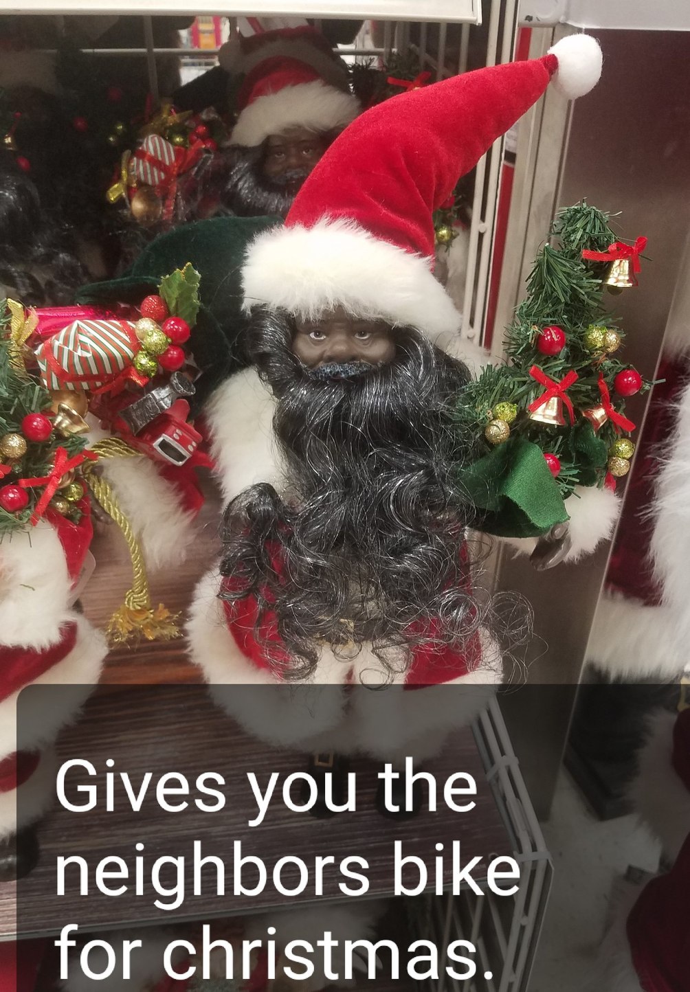 Black santa - meme