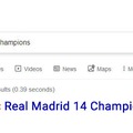 El Real Madrid presumiento de Champions