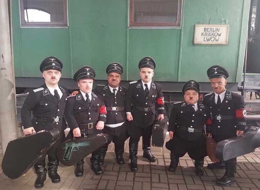 nazi band - meme