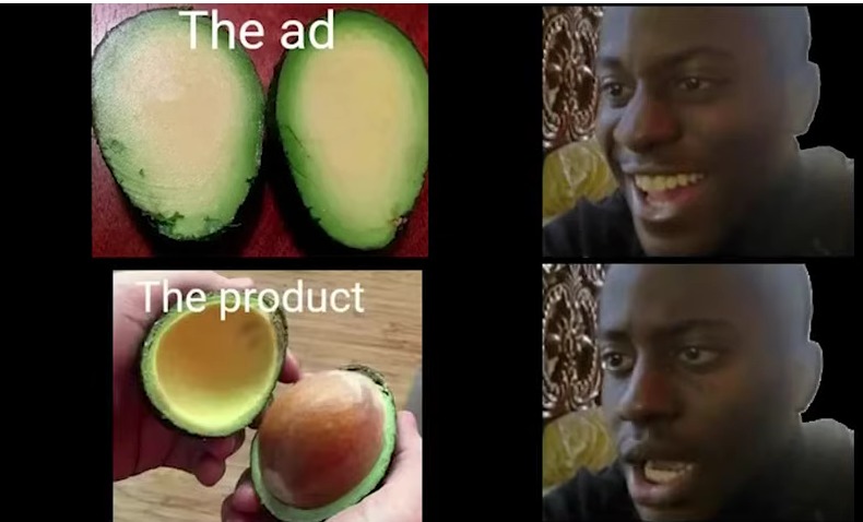 ads are full of lies haha - meme