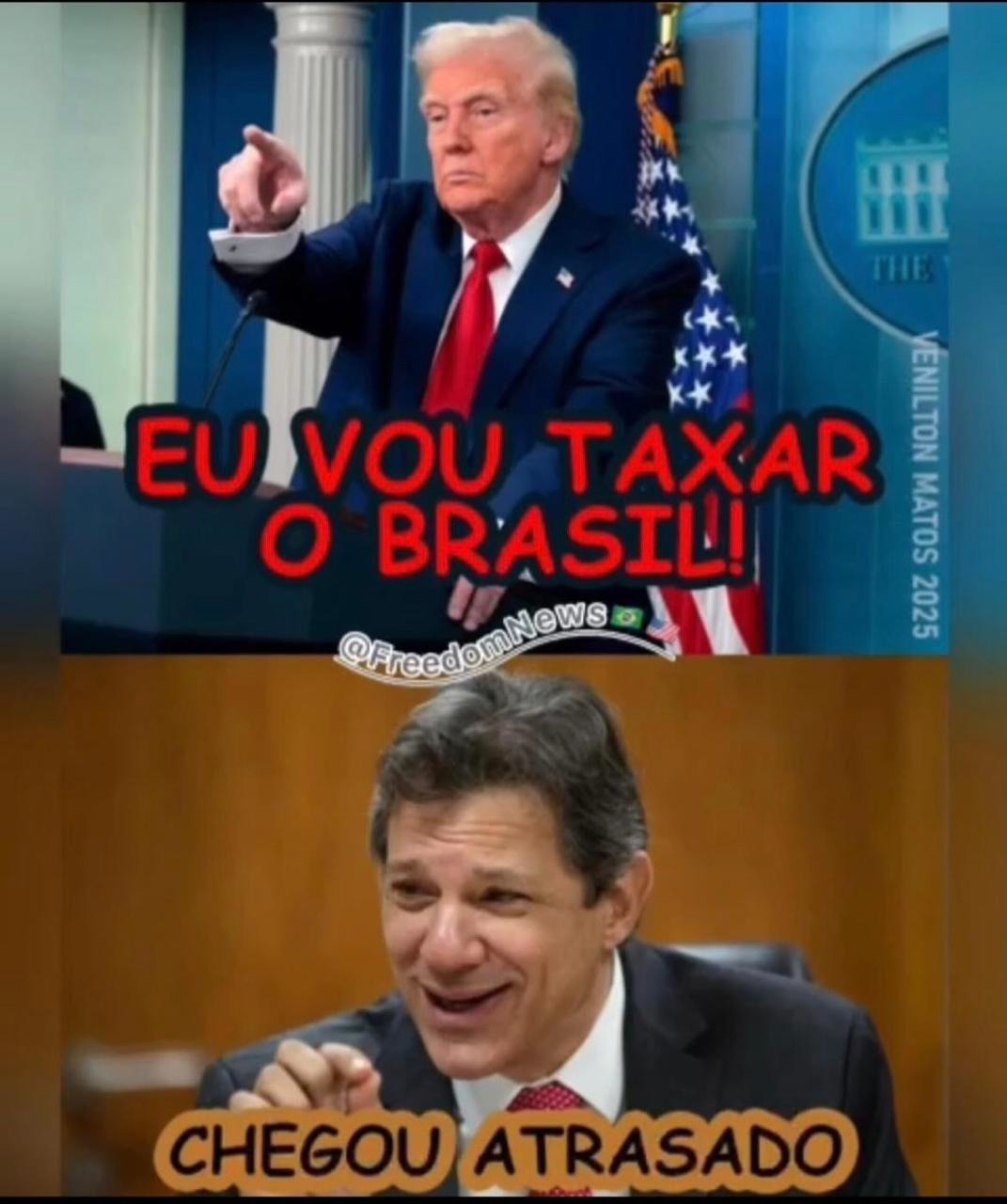 A única coisa que somos mais rápido que eles - meme