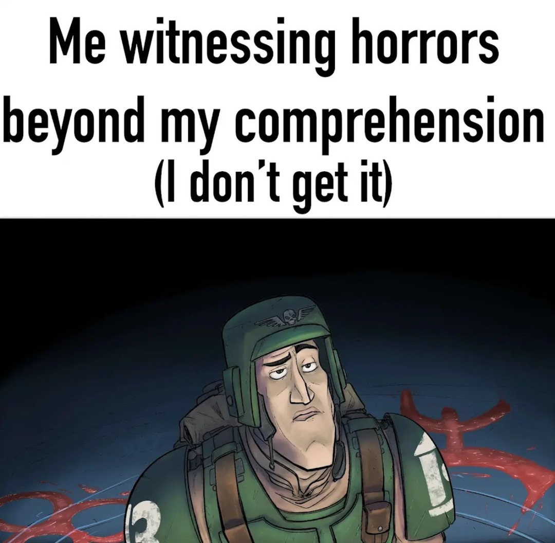 The Hell is Slaanesh and why am I hard all over d a sudden?! - meme
