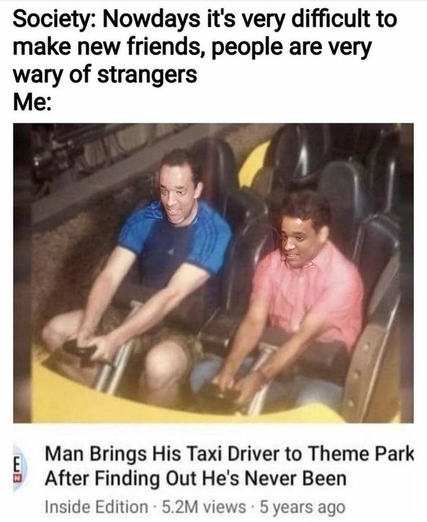 Theme park - meme