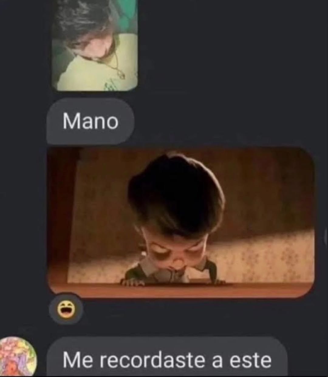 Meme Bambina Mano