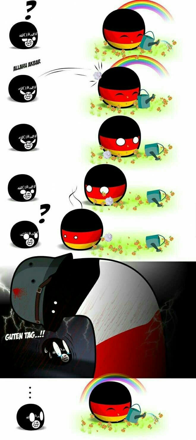 Dont poke the german bear - meme
