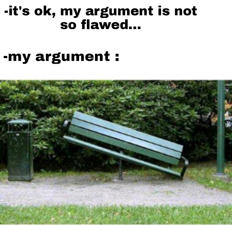 My all argument - meme