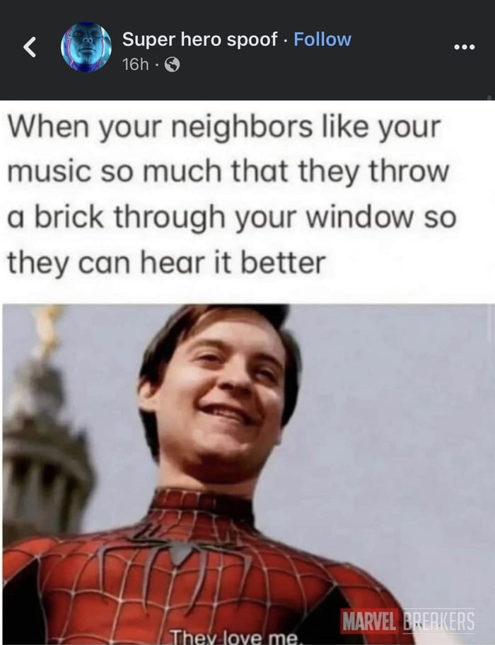Nice neighbors - meme