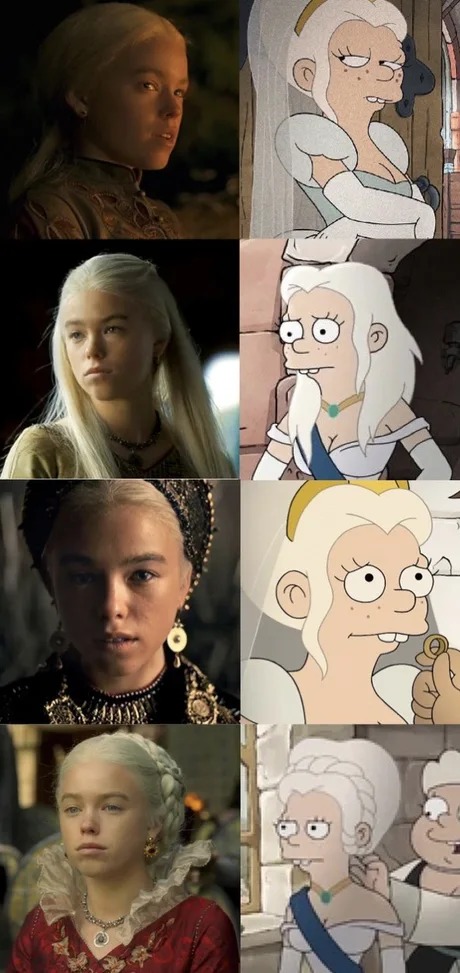La nueva Targaryen es en realidad esta tipa - meme