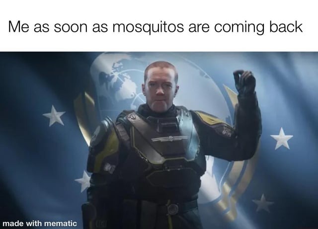 Join the anti mosquito army - meme