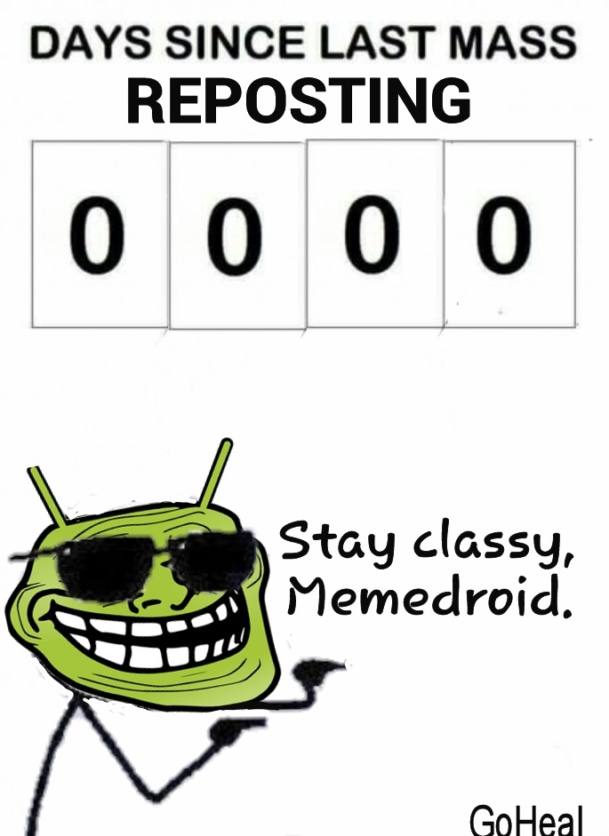 Remember Memedroid in 2012? Good times, good times.