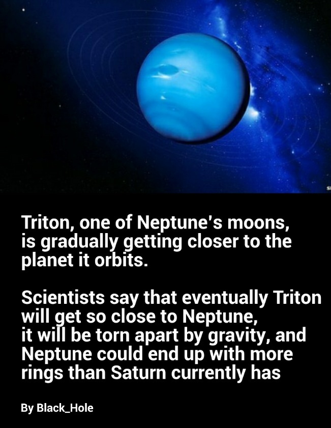 Triton and Neptune - meme