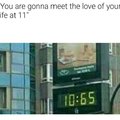 You will meet the love of your life at 11