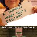 A human heart costs $557,000