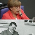 Tradución: Angela Merkel ha sido llamada la peor canciller de la historia. Pd: se lo merece