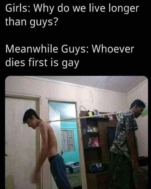 First gay loses - meme