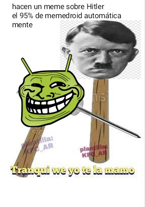 When memedroiders neo-nazis