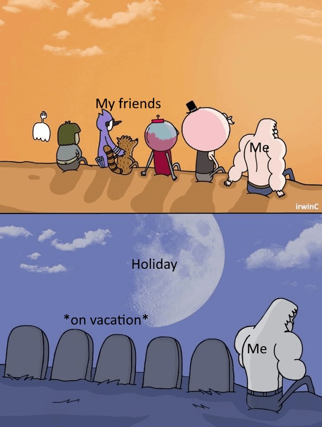 Holidays meme