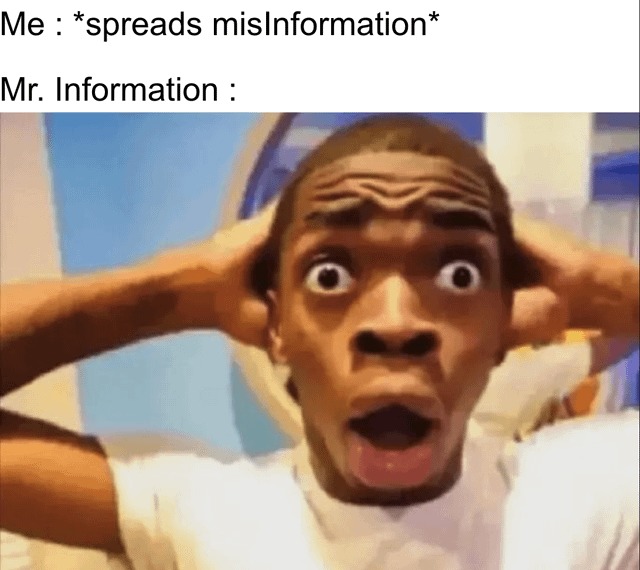 Mr Information - meme