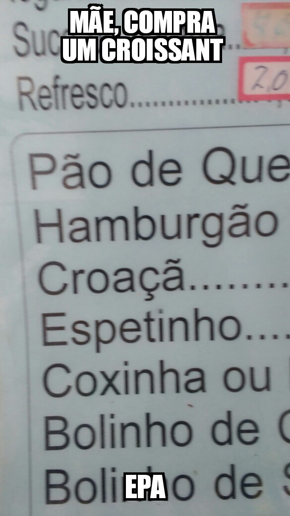 "Croaçã" kkkkkkkkkk - meme