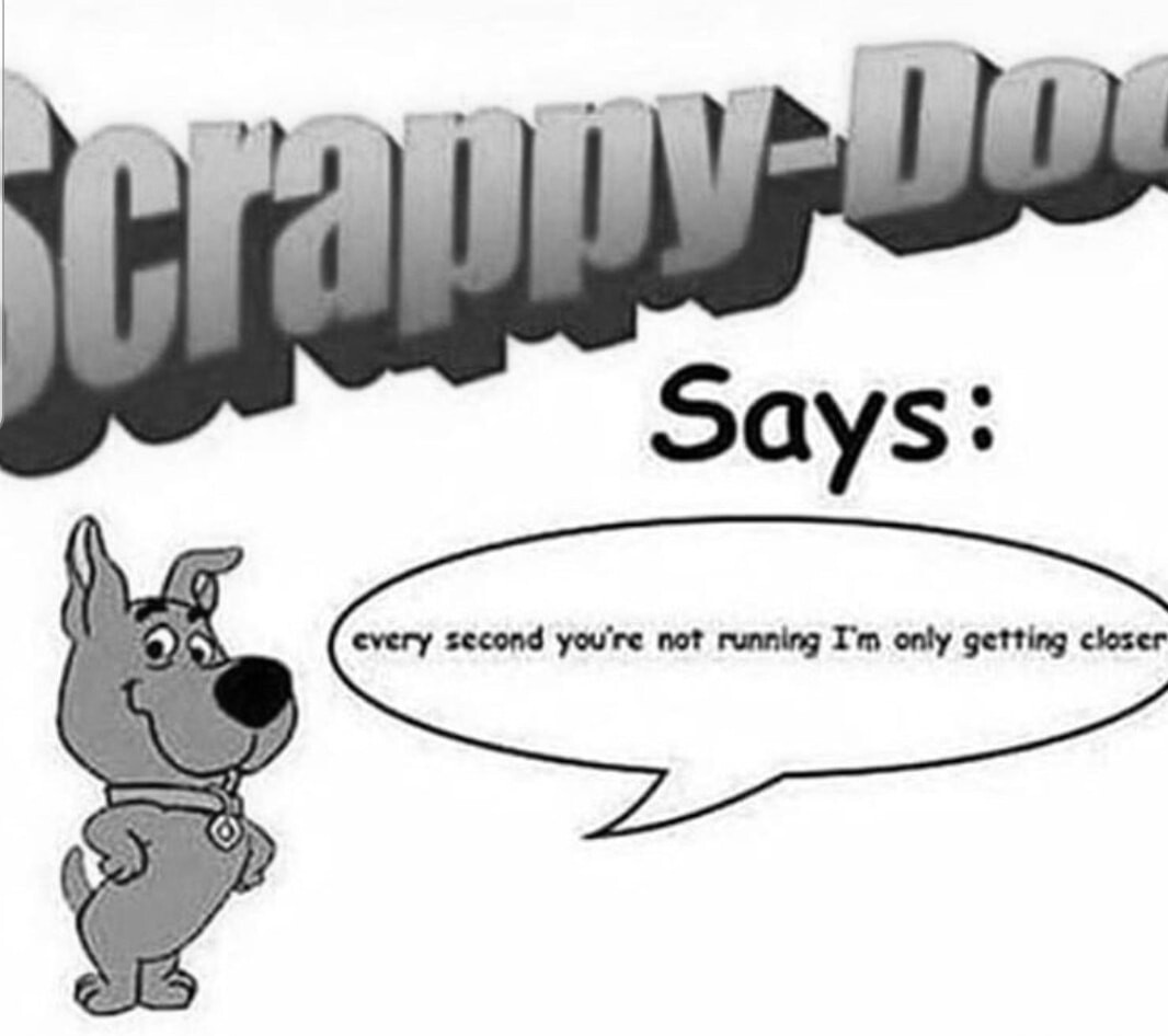 No scarppy doo - meme