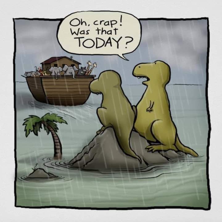 And that's how they went extinct - meme