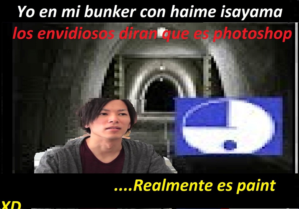 En mi bunker con Isayama - meme
