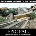 Socialism Train Wreck