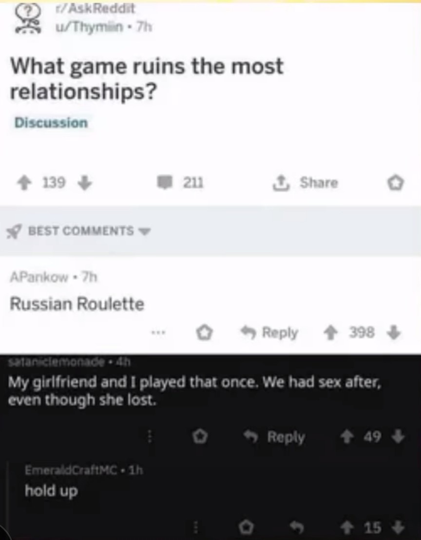 Russian Roulette - meme